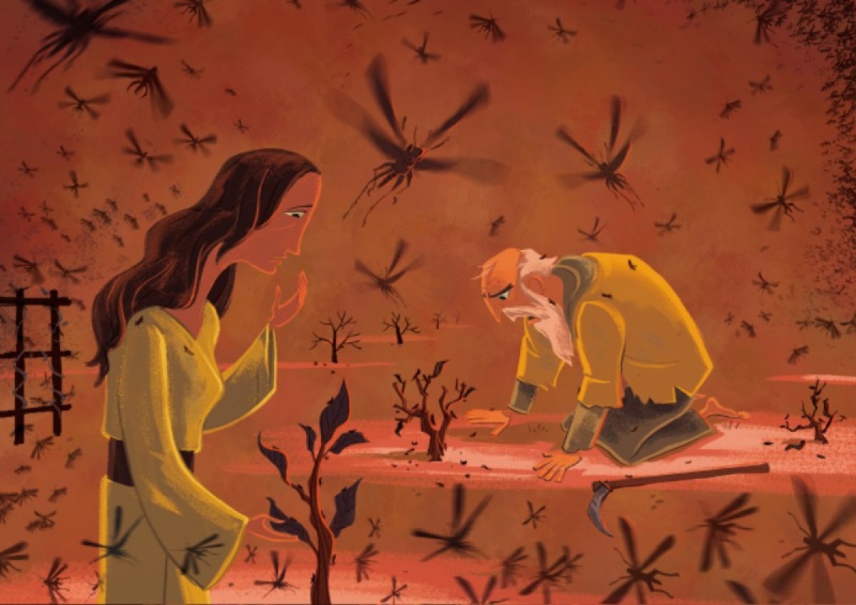 바라바 356화 ★ 요엘 선지자와 팥중이