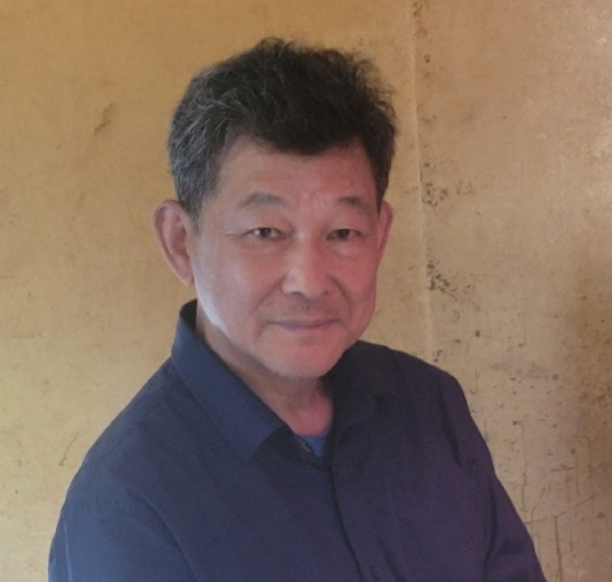 유모차를 앞세우고 세계를 뛰는 평화 마라토너 강명구